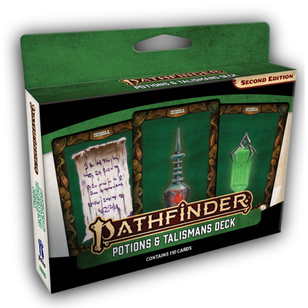 Pathfinder Second Edition Potions and Talismans Deck
