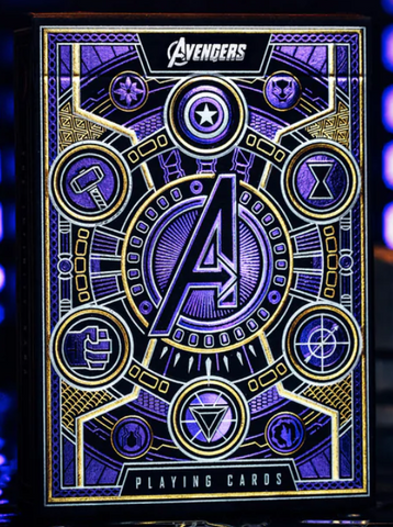 Theory11 Playing Cards - Avengers Purple Edition