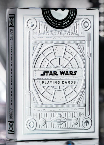 Theory11 Playing Cards - Star Wars Silver Edition (White)
