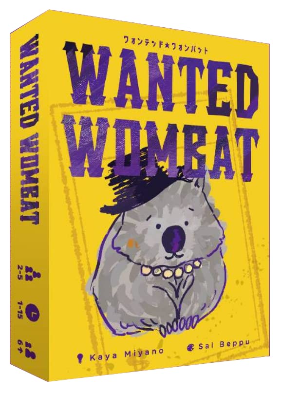 Wanted Wombat (Japanese Version)