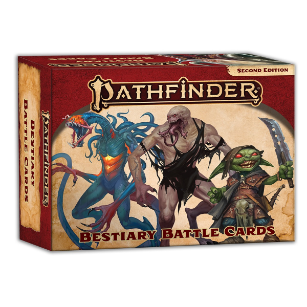 Pathfinder Second Edition: Bestiary Battle Cards