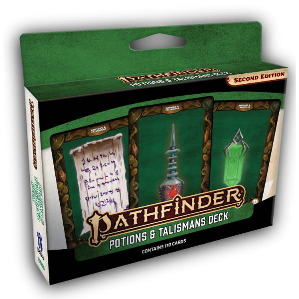 Pathfinder Second Edition: Potions and Talismans Deck