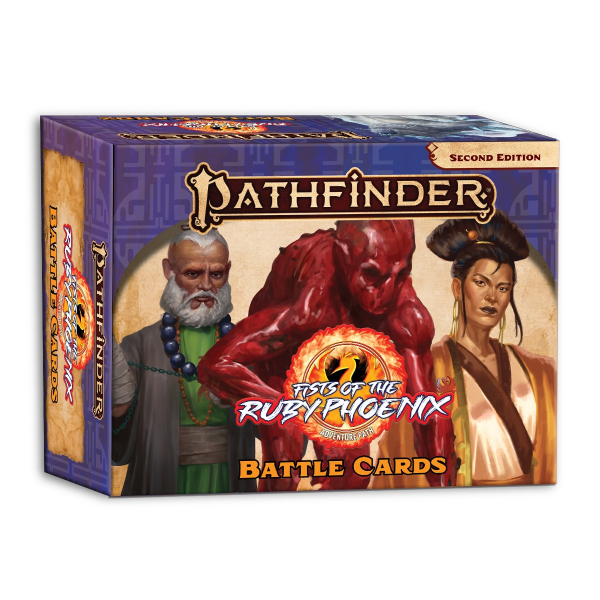 Pathfinder Second Edition: Fists of the Ruby Phoenix Battle Cards