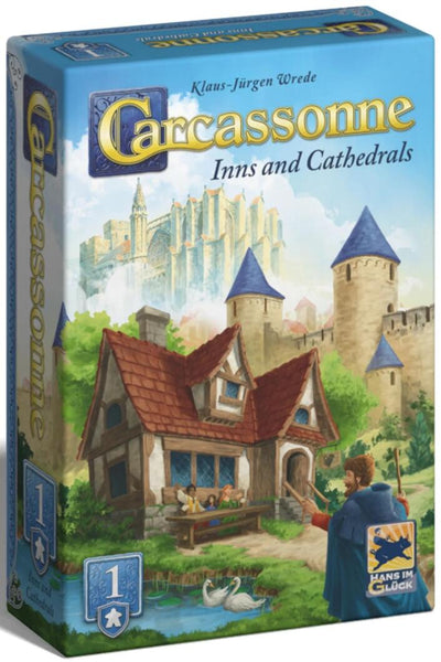 Carcassonne Expansion 1 - Inns and Cathedrals (2025 Redesign) – Boardom ...
