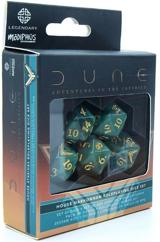 Dune RPG - Dice Set Atreides