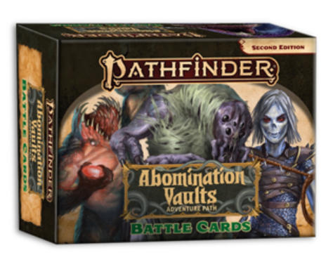 Pathfinder Second Edition: Abomination Vaults Battle Cards