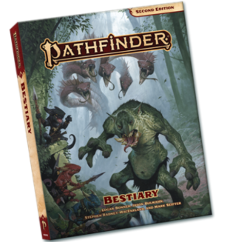 Pathfinder Second Edition: Bestiary Pocket Edition
