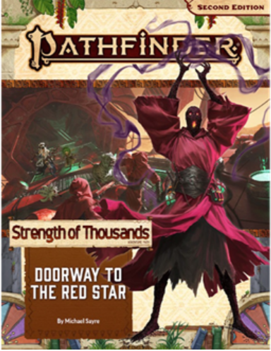 Pathfinder Second Edition Adventure Path: Doorway to the Red Star