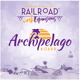 Railroad Ink: Archipelago Boards Set